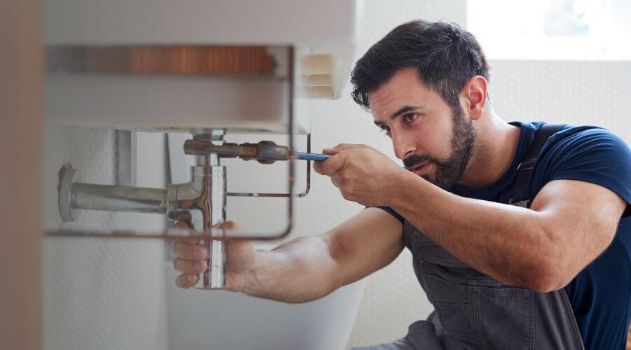Sink pipe leak repair in Ora, IN